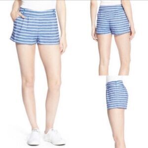 Vineyard Vines Linen Blend Striped Short Size 4